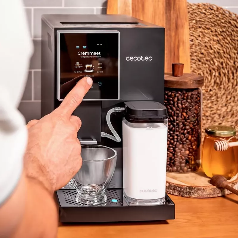 Espressokone CECOTEC Cremmaet Compactccino Connected 1460W musta