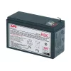 APC akun vaihtokasetti APCRBC106 (OEM), lyijy-happo (VRLA), 1 kpl, musta, RoHS, 2,5 kg, 102 mm