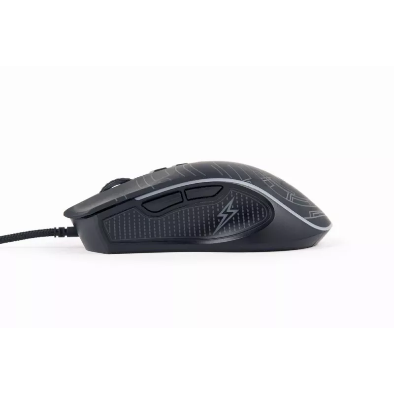 Gembird MUSG-RGB-01 hiiri oikeakätisille USB Type-A 3600 DPI