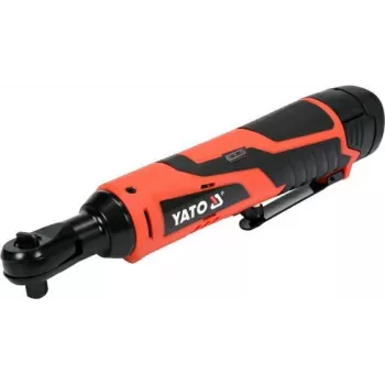 Akkukäyttöinen iskuruuvinväännin YATO YT-82902 12V, 200 Nm vääntömomentti, harjaton moottori, 3/8