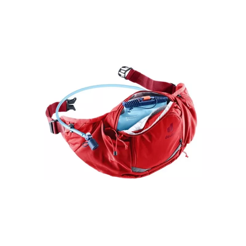 Deuter Pulse 5 l vyötärölaukku punainen