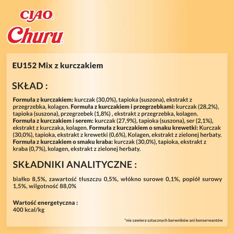 INABA Churu Varieties Chicken - kissanherkku - 50 x 14g