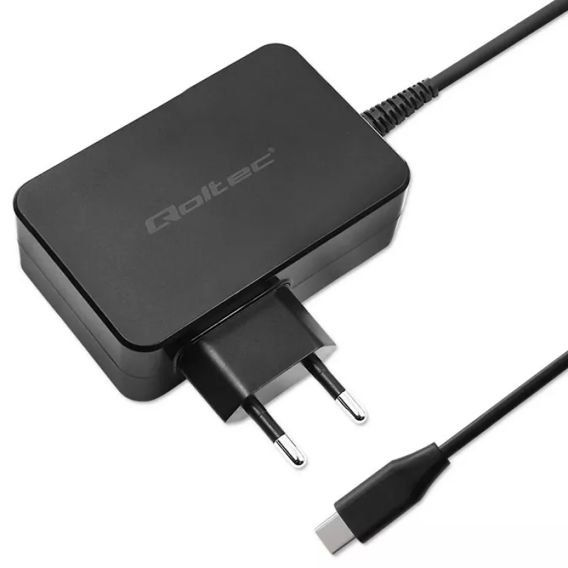 GaN-virtalähde QOLTEC 52387 90W 1x USB-C 5-20V