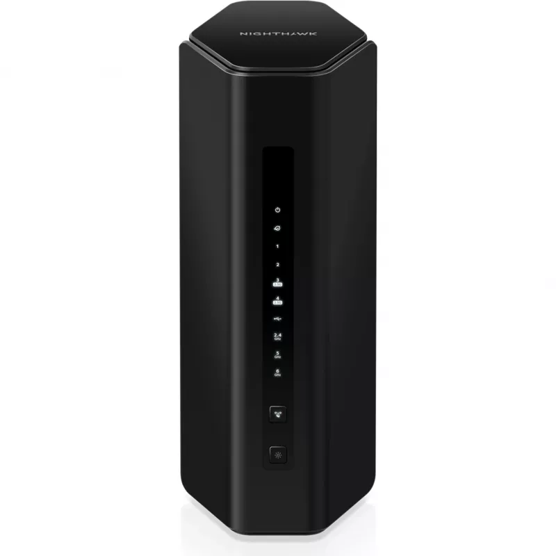 NETGEAR Nighthawk RS300 WLAN-reititin Gigabit Ethernet tri-band (2,4 GHz / 5 GHz / 6 GHz) musta
