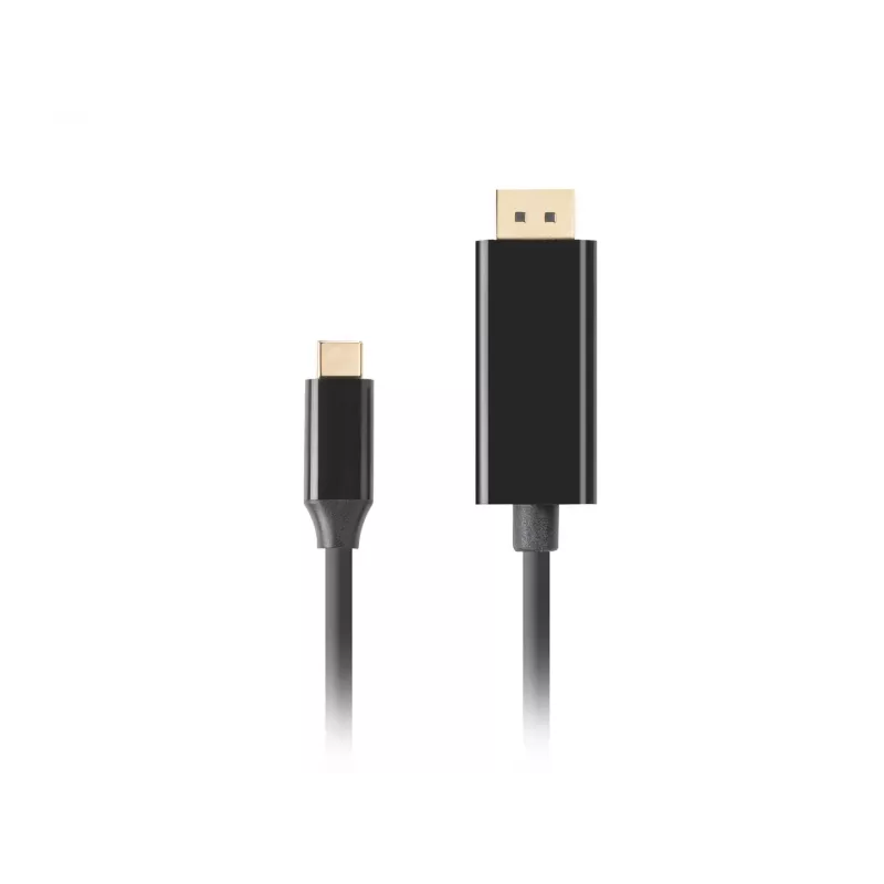 LANBERG CA-CMDP-10CU-0030-BK videokaapelisovitin, 3 m, USB Type-C - DisplayPort, 4K@60Hz/144Hz tuki
