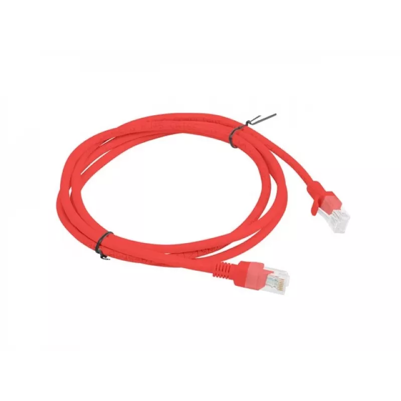 Lanberg PCU5-20CC-0150-R Cat5e UTP -kytkentäkaapeli, 1,5 m, punainen, 10 kpl