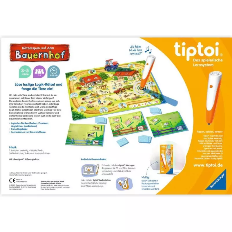 tiptoi Bauernhof-Puzzlespaß, lautapeli