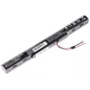Green Cell AC51 akku Acer Aspire E15/E17 — Li-Ion 14,8 V 2200 mAh 4 kennoa, musta