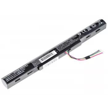 Green Cell AC51 akku Acer Aspire E15/E17 — Li-Ion 14,8 V 2200 mAh 4 kennoa, musta