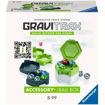 Lisävarustelelu Ravensburger GraviTrax kuulalaatikko monivärinen