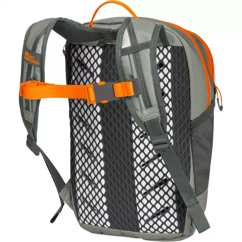 Jack Wolfskin Kids Moab Jam reppu - minttu/oranssi, 12 L