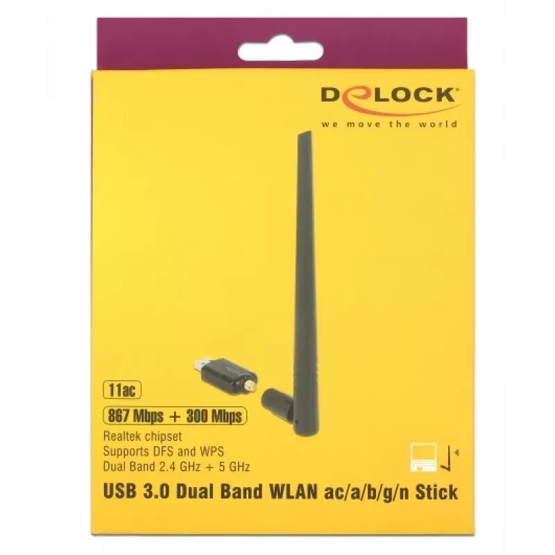 Verkkokortti DeLOCK 12535 RF langaton