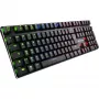 PureWriter RGB, pelinäppäimistö musta, FR-asettelu, Kailh Choc Low Profile Blue