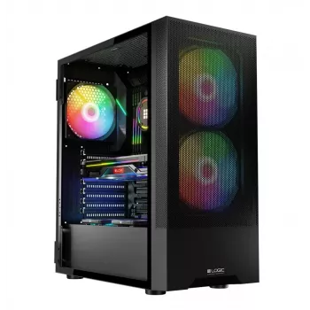 Logic ARYA ARGB MINIDI USB 3.0 kotelo musta