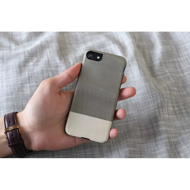Cover Man&Wood Einstein puhelinkotelo iPhone 7