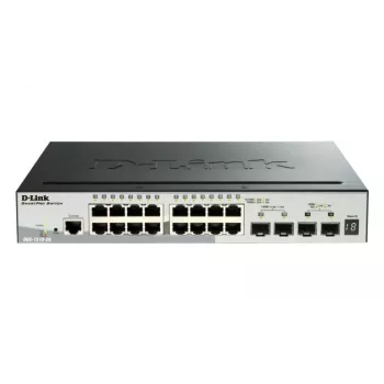 D-Link 52-porttinen Gigabit Stackable POE Smart Managed -kytkin sisältäen 4 x 10G SFP+