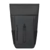 Reppu Rivacase 7826 Eden 14 ECO musta rolltop 14 inch kannettaville tietokoneille