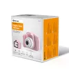 Lasten digitaalikamera DENVER KCA-1340RO — kompakti 85 g, pinkki