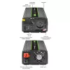 Auto-invertteri Qoltec Monolith 2000 W musta 24 V