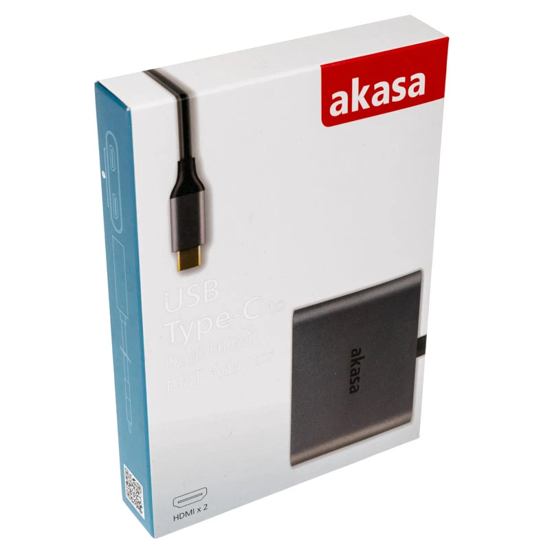 USB-näytönohjainsovitin Akasa AK-CBCA26-18BK