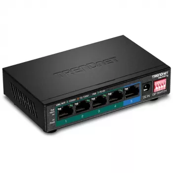 TRENDNET 5-porttinen Gigabit PoE+ -kytkin 60W