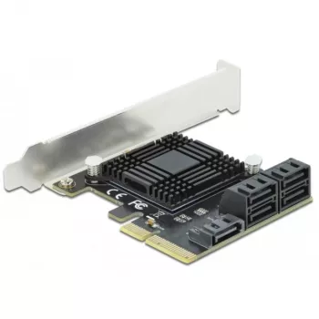 SATA PCI Express x4 -kortti DeLOCK 5 porttia matala profiili
