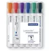 Tussi Staedtler Lumocolor Whiteboard 351 6 kpl pyöreä kärki