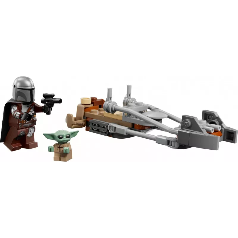 LEGO STAR WARS 75436 Mandalorialainen ja Grogun speeder-pyörä