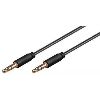 Microconnect AUDLL05 audiokaapeli 0,5 m 3,5 mm musta