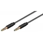 Microconnect AUDLL05 audiokaapeli 0,5 m 3,5 mm musta