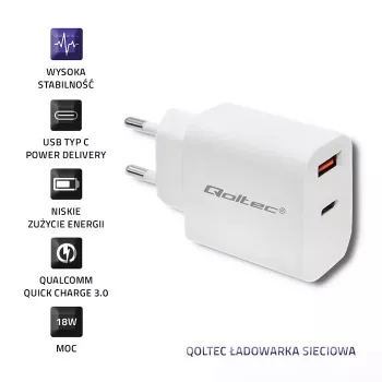 Virtalähde Qoltec 51714