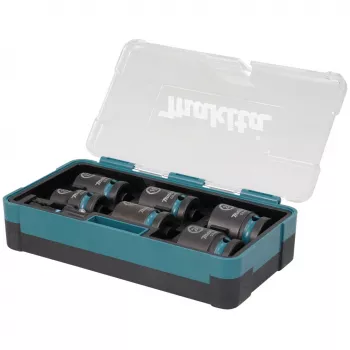 Makita E-16592 iskeväruuvinväännin hylsyavainsarja musta, turkoosi