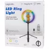 LogiLink älypuhelimen rengasvalo selfie-tikun jalustalla, DM 20cm (AA0156)