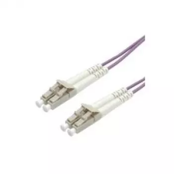 ROLINE LC/LC OM4 50/125 µm violetti kuitu-jumperkaapeli 15 m