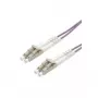 ROLINE LC/LC OM4 50/125 µm violetti kuitu-jumperkaapeli 15 m
