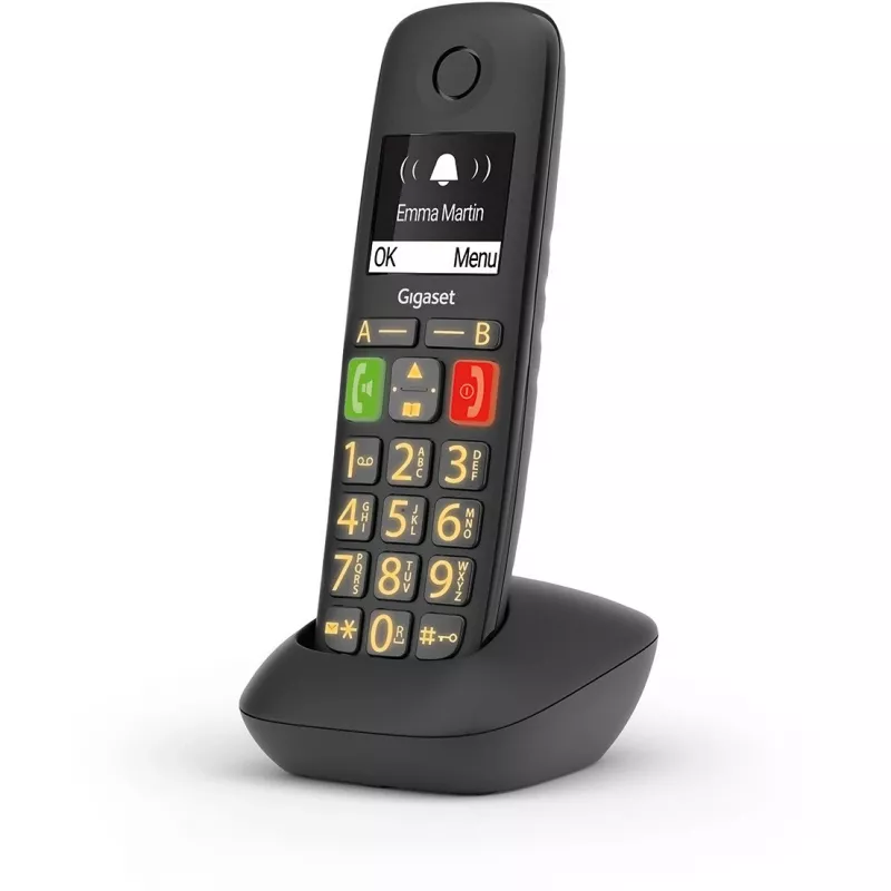 Gigaset Hearing Aid.DECT E290HX lisäluuri, musta