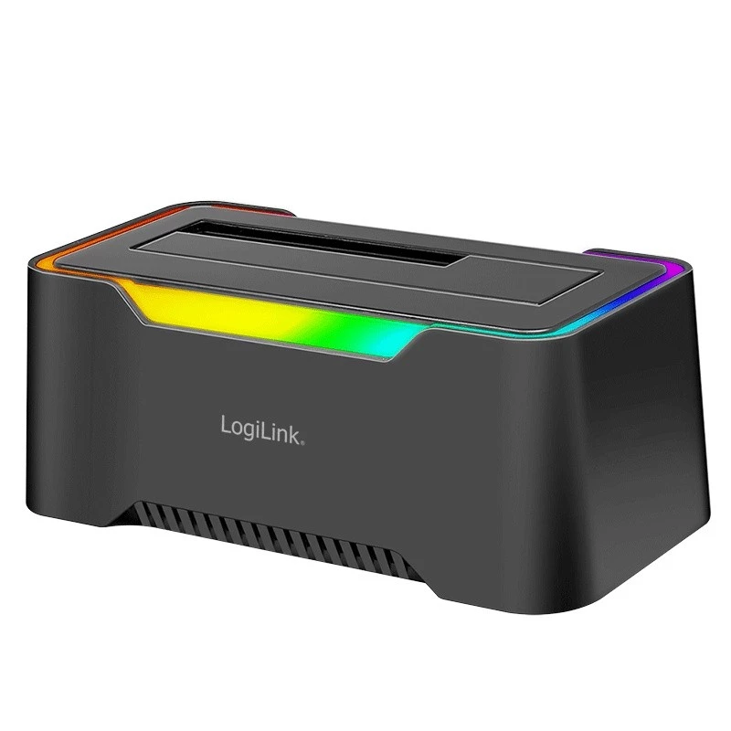 LogiLink HDD-telakointiasema LogiLink Quickport USB 3.2 1-porttinen 2,5/3,5 SATA (QP0035)