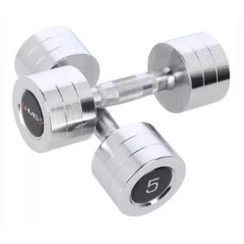 HMS Fitness CHD05 kiinteä käsipaino 5 kg 2 kpl