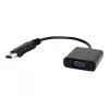 Adapteri DisplayPort-VGA musta