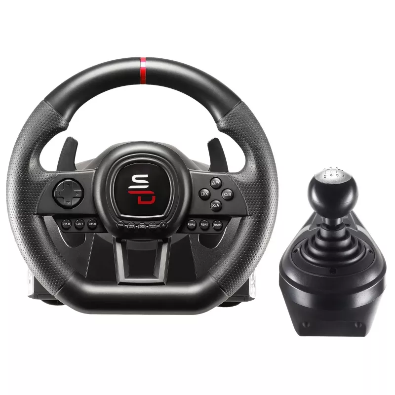 Ratti + polkimet + joystick Subsonic SA5658 musta USB PlayStation 4 Xbox One