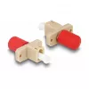 DeLOCK kuituhybridikytkin LC Simplex naaras-ST Simplex naaras beige