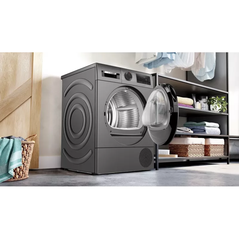 Bosch WQG245DXSN lämpöpumppukuivausrumpu 9 kg