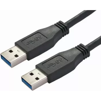USB-kaapeli Bachmann 918.176 USB 3.2 Gen 1 1 m musta