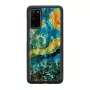 iKins suojakotelo Samsung Galaxy S20:lle – musta tähtiyö-muotoilu