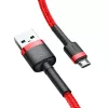 USB-kaapeli Baseus CAMKLF-C09 2m USB A - Micro-USB B punainen