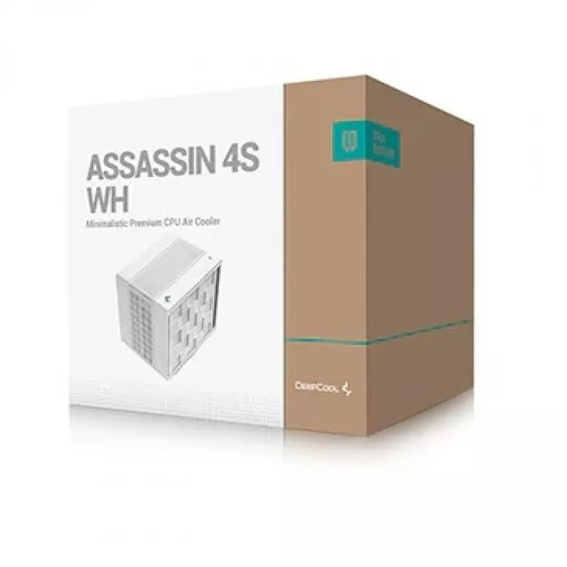 DeepCool ASSASSIN 4S WH prosessorin ilmajäähdytin 14 cm valkoinen 1 kpl
