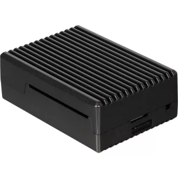 Joy-IT RB-AlucaseP5-08 SBC-kotelo sopii kehitysalustoille Raspberry Pi sisältyy (RB-AlucaseP5-08)