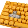 Ducky One 3 keltainen pelinäppäimistö, RGB-LED - MX-Clear (US)