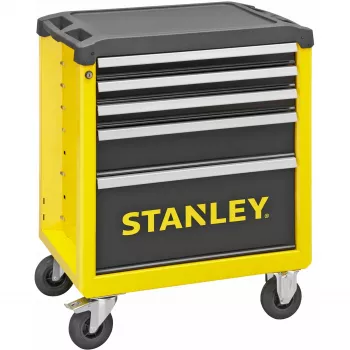 Työkalukärry Stanley STST74305-1 5 laatikolla, keltainen/musta, 3 matalaa + 2 korkeaa laatikkoa
