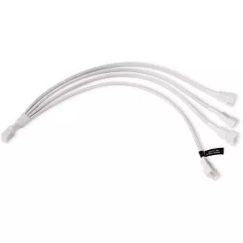 RGB-haaroituskaapeli Alphacool 18729 muovi valkoinen 300 mm